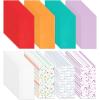 American Greetings 125 Sheet 20 in. x 20 in. Bulk Multicolor and Floral Tissue Paper for Gift Bags, Crafts, Birthday, Wedding, Bridal Shower, Baby Shower (Floral & Stripes)(Multicolor Tissue Paper)