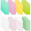 American Greetings 125 Sheet 20 in. x 20 in. Bulk Multicolor and Floral Tissue Paper for Gift Bags, Crafts, Birthday, Wedding, Bridal Shower, Baby Shower (Floral & Stripes)(Multicolor and Floral Tissue Paper)
