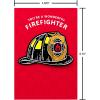 American Greetings EMTs Thank You, First Responder Appreciation Card (Heartfelt Appreciation)(Firefighter Helmet)