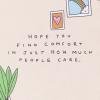 American Greetings LGBTQ+ Thinking Of You Card (You Can Count On Me)(Healing Vibes)