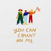 American Greetings LGBTQ+ Thinking Of You Card (You Can Count On Me)(People)