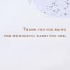 American Greetings Religious Thank You Card for Rabbi (Wonderful)(Your strong faith brush stroke)