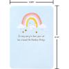 American Greetings Sympathy Card for Loss of Cat (Peace and Comfort)(Rainbow Cat)