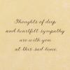 American Greetings Sympathy Card for Loss of Child (Thoughts are With You)(Angel Wings)