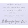 American Greetings Sympathy Card for Loss of Mother (Remembering You Mom)