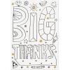 American Greetings Thank You Card From Child (Fill In The Blank)(Little Me)