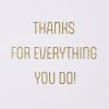 American Greetings Thank You Card for Coach (Thanks For Everything)