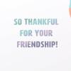 American Greetings Thank You Card for Coworker (Can’t Thank You Enough)(Abstract Lines)