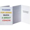 American Greetings Thank You Cards with Envelopes For Coach, Number 1 Coach Medal (8-Count)(Number 1 Coach Medal)