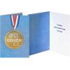 American Greetings Thank You Cards with Envelopes For Coach, Number 1 Coach Medal (8-Count)(Number 1 Coach Medal)
