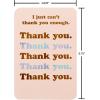 American Greetings Traditional Thank You Card for Coworker, Boss, or Secretary (Very Grateful)(Thank You Lettering)