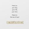 American Greetings Wedding Card for Two Grooms (Happily Ever After)(Mr and Mr Glasses)