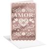 American Greetings Spanish Wedding Card (Felicitaciones por Su Boda)(Amor Banner Doves)