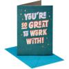 American Greetings Thank You Card for Coworker (Can’t Thank You Enough)(Lettering)