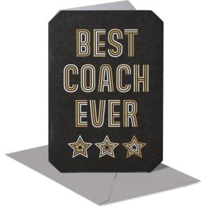 American Greetings Thank You Card for Coach (Thanks For Everything)