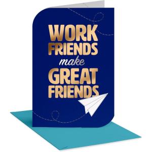 American Greetings Thank You Card for Coworker (Can’t Thank You Enough)(Paper Airplane and Ltg)