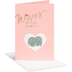 American Greetings Wedding Card for Two Brides (Such A Joy)(Wives of the Party)