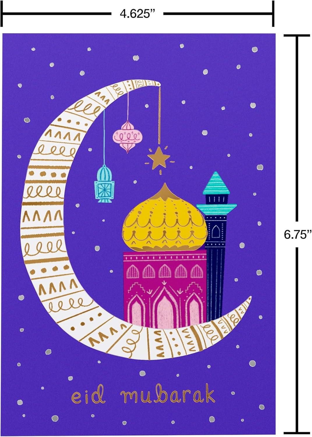 image:imageAmerican Greetings Congrats Card for Eid Peace and ProsperityMoon with Mosque