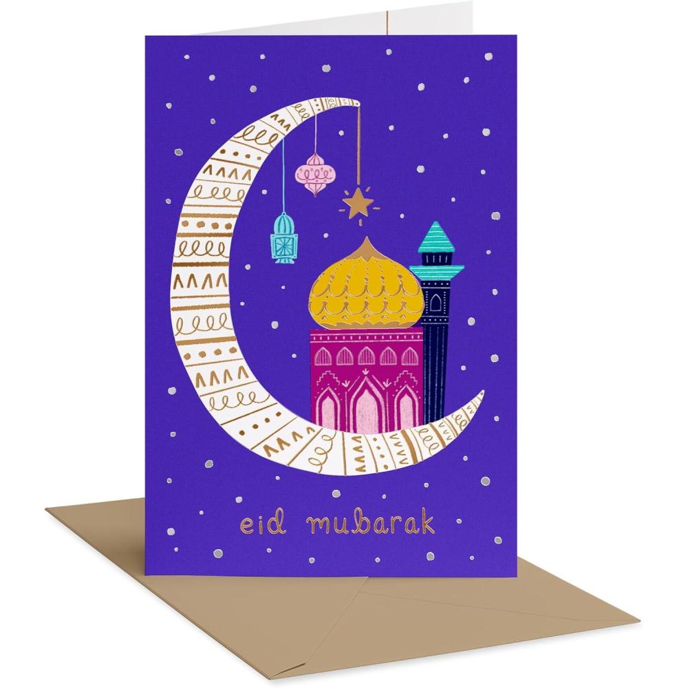 image:imageAmerican Greetings Congrats Card for Eid Peace and ProsperityMoon with Mosque