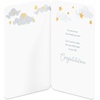 American Greetings New Baby Congratulations Card for Parents-to-Be, Baby Shower, Gender Reveal (Beehive Wishes)(Night Sky w Ltg)