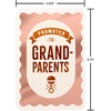 American Greetings New Baby Congratulations Card for Parents-to-Be, Baby Shower, Gender Reveal (Beehive Wishes)(Scalloped Border w Rattle)