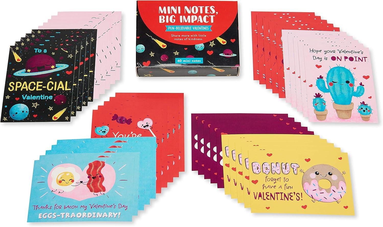 imageAmerican Greeting Lunch Box Mini Notes Pun Believable ValentinesPun Believable Valentines