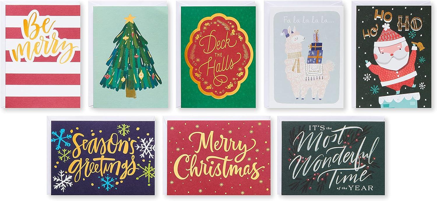imageAmerican Greetings Assortiment de 33 cartes de vacances Nol SaintValentin fte des mres Halloween