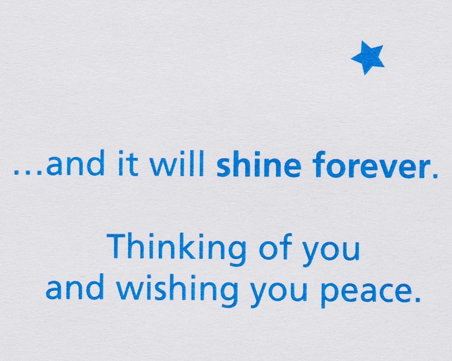 imageAmerican Greetings Carte de condolances New Star Shine Forever