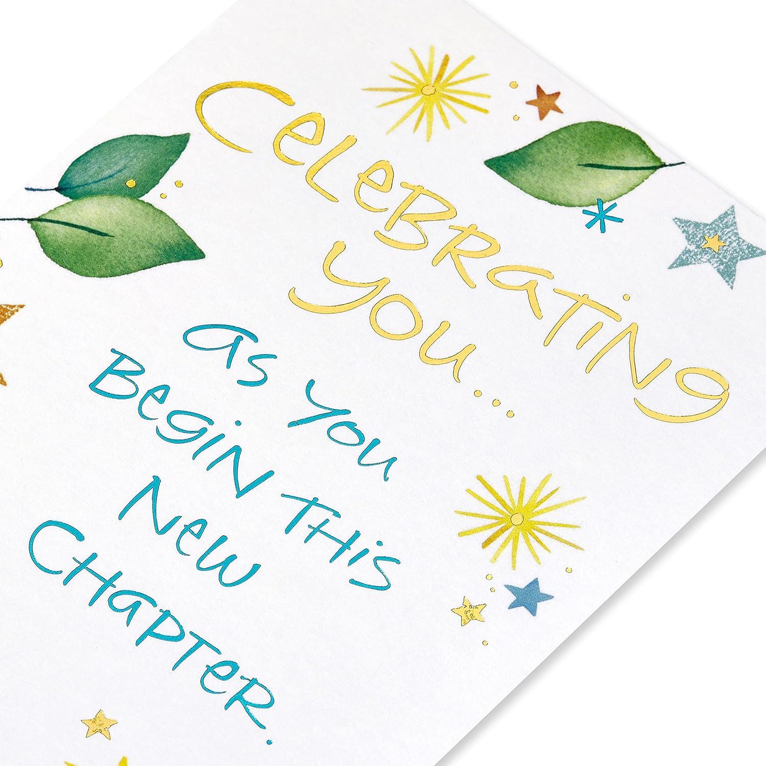 imageAmerican Greetings Carte de retraite Enjoy LifeFeuilles et toiles