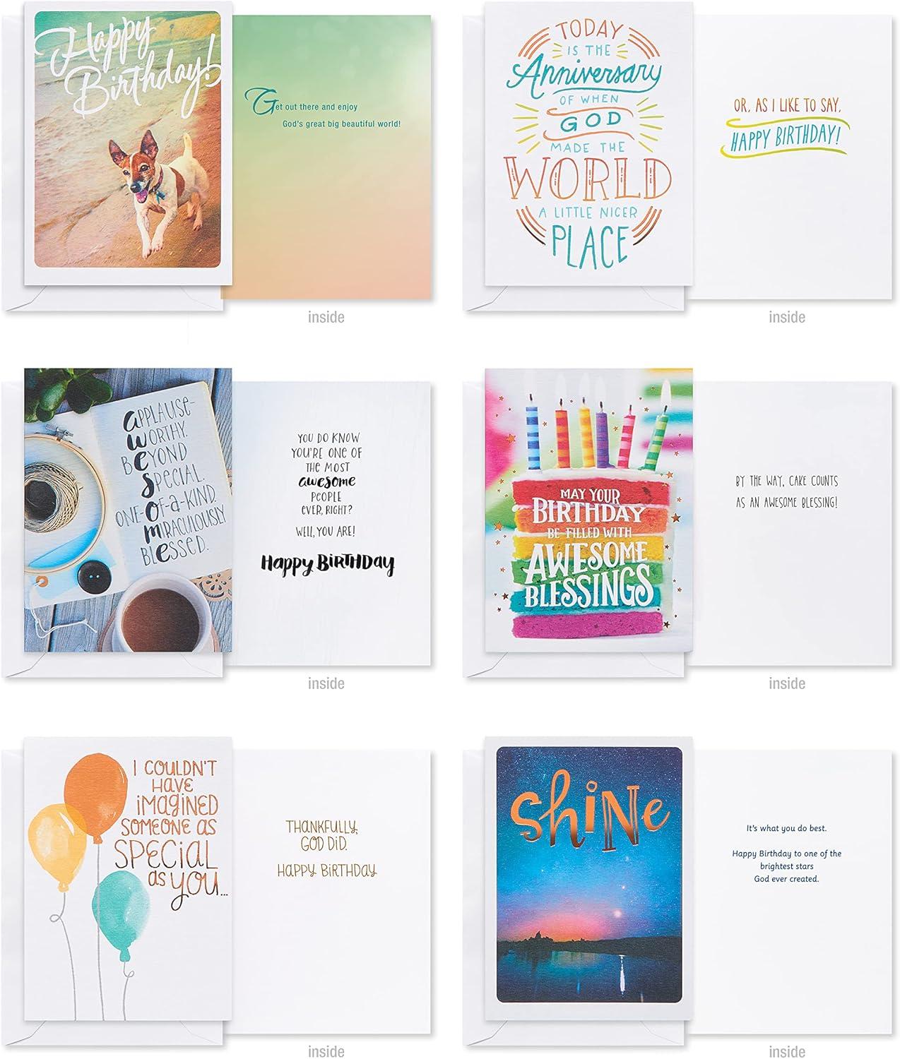 imageAmerican Greetings Lot de 48 cartes de remerciement et vierges avec enveloppes Mickey Mousebleu