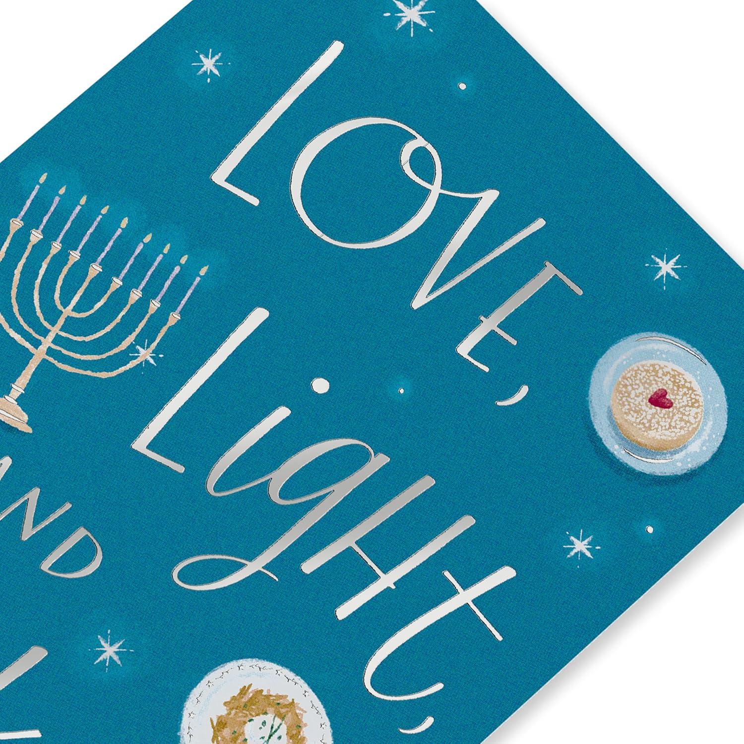 imageAmerican Greetings Lot de 6 cartes Hanoukka Happy Hanukkah