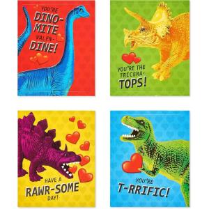 American Greeting Lunch Box Mini Notes Pun Believable Valentines(Dinosaure)