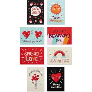 American Greeting Lunch Box Mini Notes Pun Believable Valentines(Spread Love Valentines)