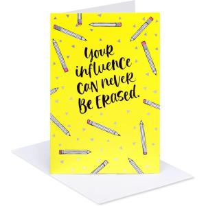 American Greetings Carte de remerciement pour enseignant (A Great Year)