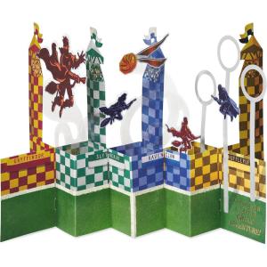 American Greetings Carte d&rsquo;anniversaire pop-up Harry Potter (Quidditch)(Accordéon Quidditch)