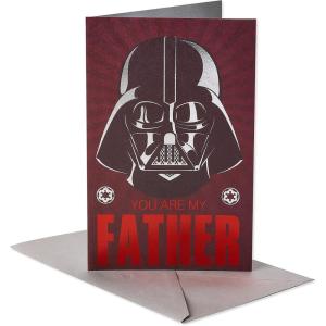American Greetings Carte d&rsquo;anniversaire pour papa (Star Wars, Dark Vador)(Carte d&rsquo;anniversaire Star Wars)