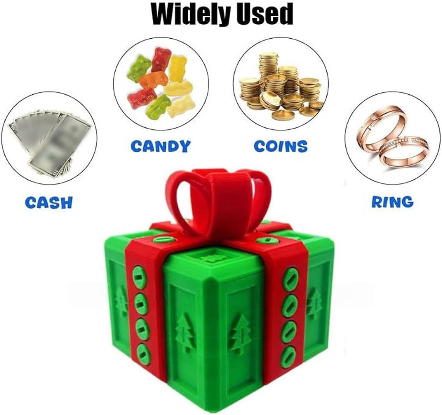 imageGenerisch Bote cadeau 3D amusante pour Nol et anniversaire Avec surprise au majeur Pour enfants et adultes Convient pour les bagues les bonbons les petites surprisesA10
