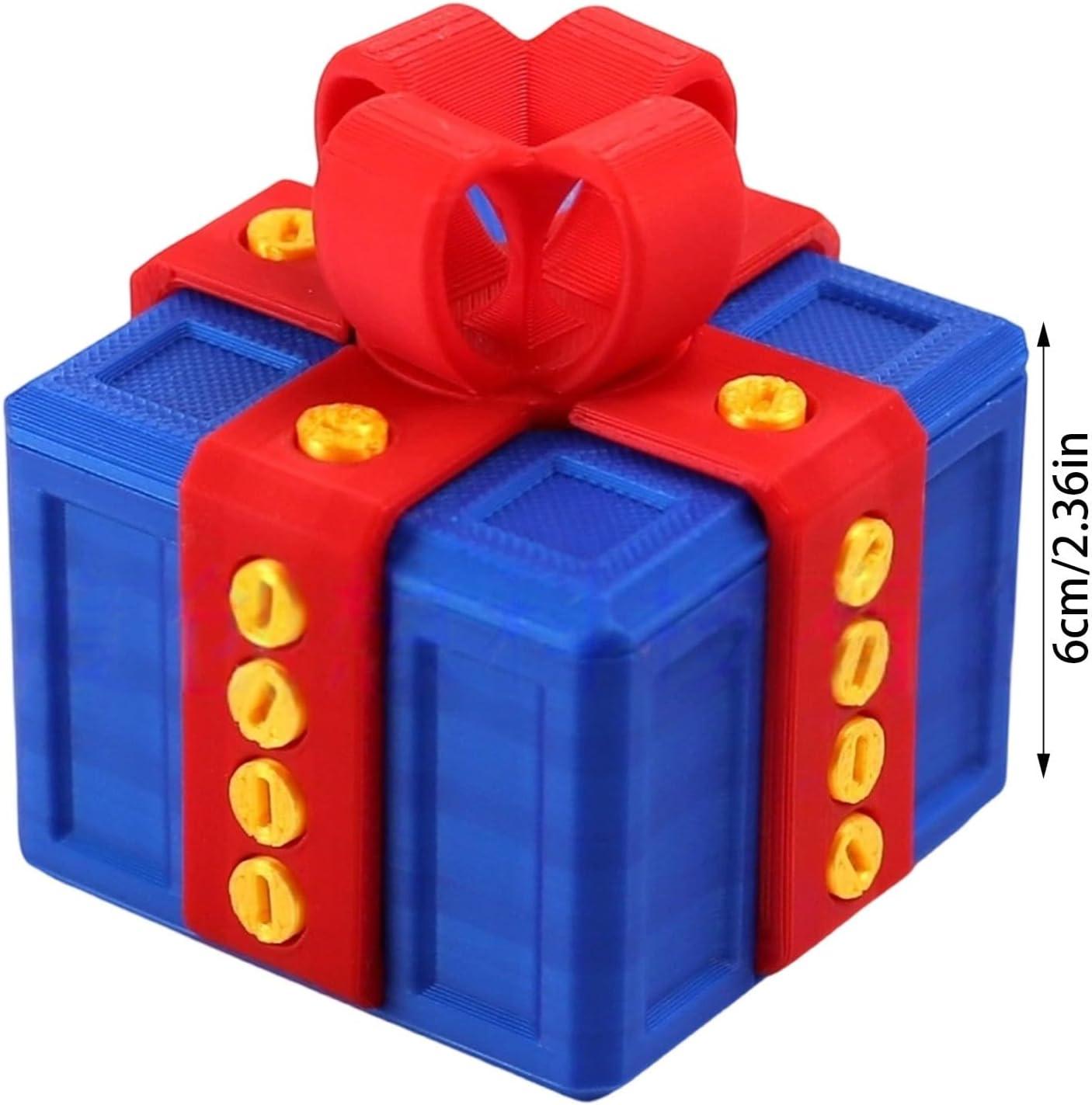 imageGenerisch Bote cadeau 3D amusante pour Nol et anniversaire Avec surprise au majeur Pour enfants et adultes Convient pour les bagues les bonbons les petites surprisesB05