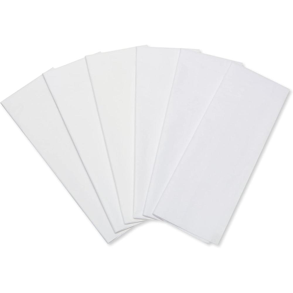 imageAmerican Greetings 068981052111 Lot de 50 feuilles de papier de soie Blanc 50 Sheets50 Sheets