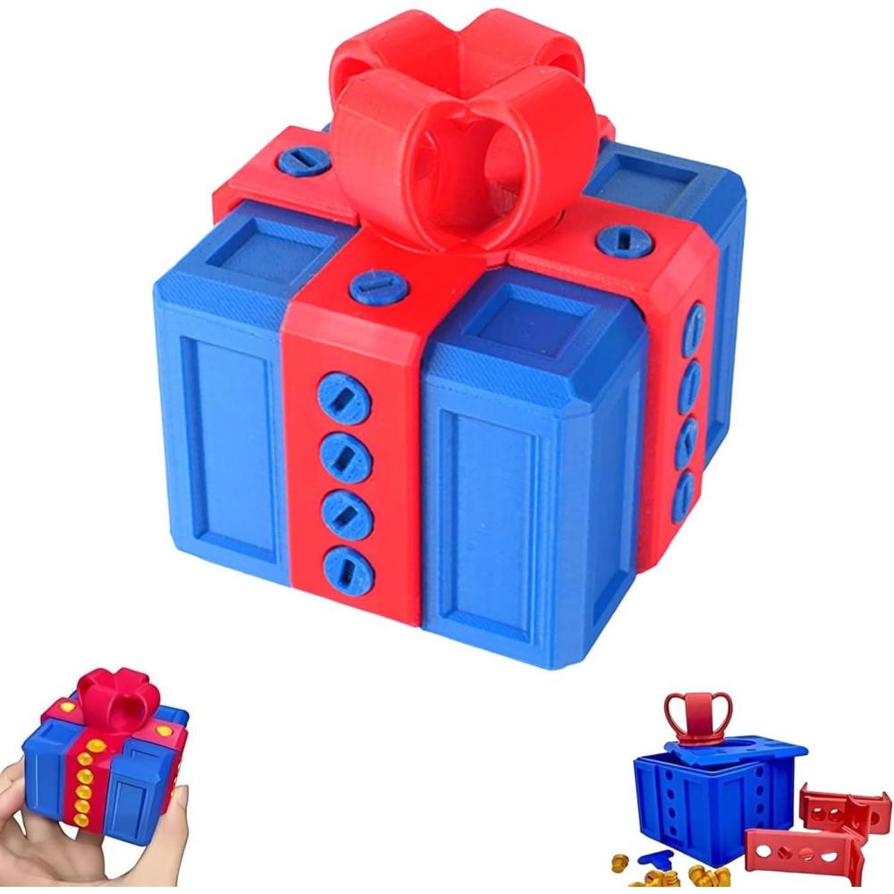 imageBote Cadeau Really Annoying avec rangement torsad et couleurs assorties coffret Bote Surprise Farce et Attrape 3D Figurine Doigt dhonneur Inutile et Dcale pour Anniversaire Nol FtesCsans Doigt Dhonneur