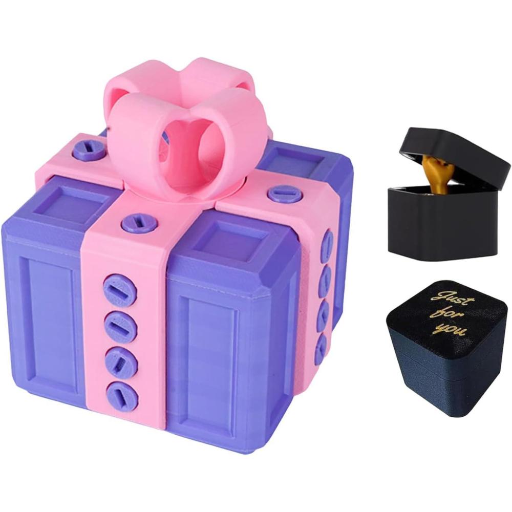 imageBote Cadeau Really Annoying avec rangement torsad et couleurs assorties coffret Bote Surprise Farce et Attrape 3D Figurine Doigt dhonneur Inutile et Dcale pour Anniversaire Nol FtesG