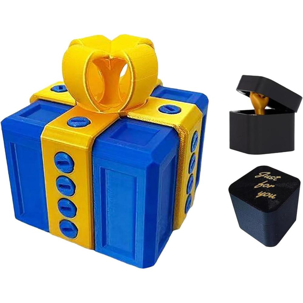 imageBote Cadeau Really Annoying avec rangement torsad et couleurs assorties coffret Bote Surprise Farce et Attrape 3D Figurine Doigt dhonneur Inutile et Dcale pour Anniversaire Nol FtesK