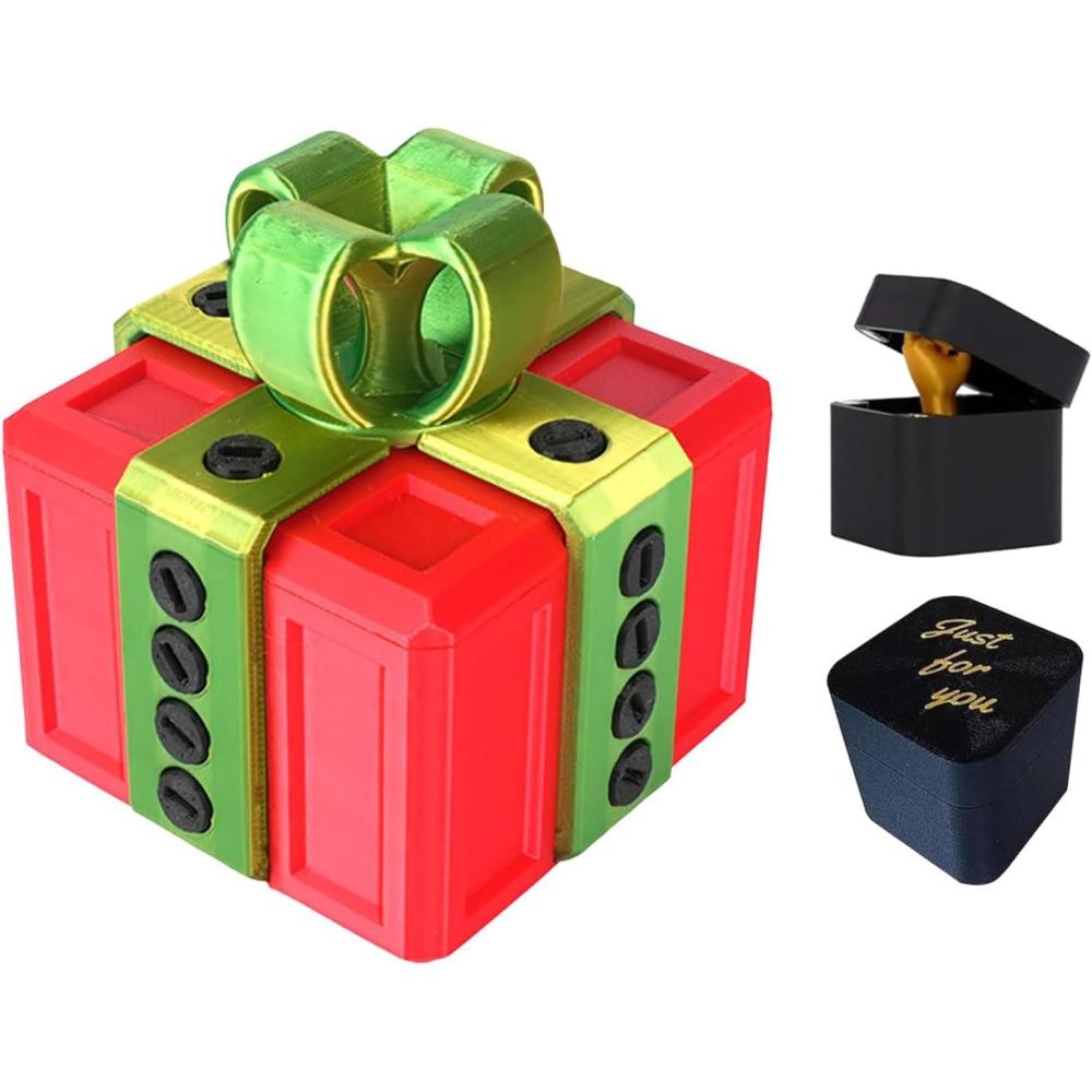 imageBote Cadeau Really Annoying avec rangement torsad et couleurs assorties coffret Bote Surprise Farce et Attrape 3D Figurine Doigt dhonneur Inutile et Dcale pour Anniversaire Nol FtesJ