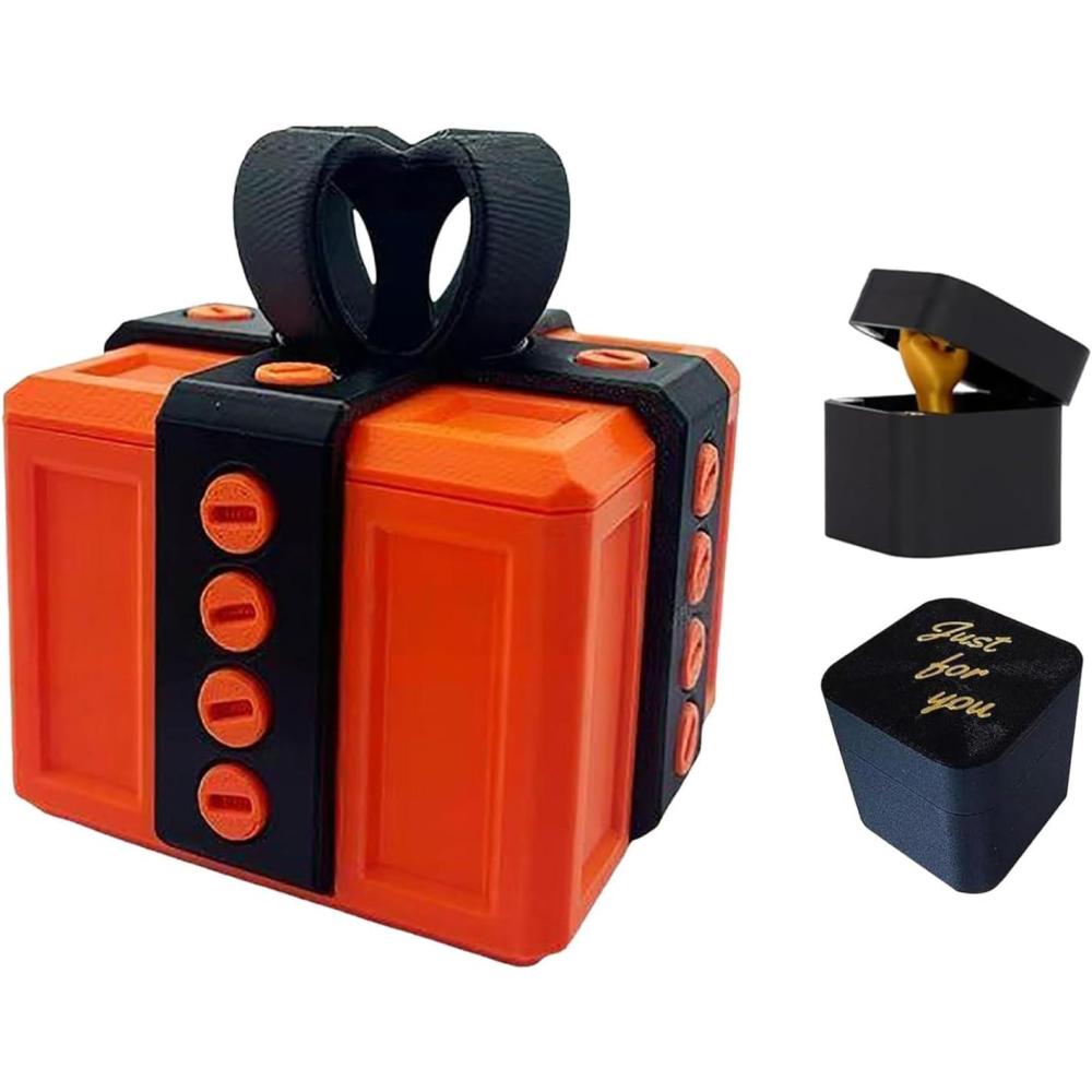 imageBote Cadeau Really Annoying avec rangement torsad et couleurs assorties coffret Bote Surprise Farce et Attrape 3D Figurine Doigt dhonneur Inutile et Dcale pour Anniversaire Nol FtesD