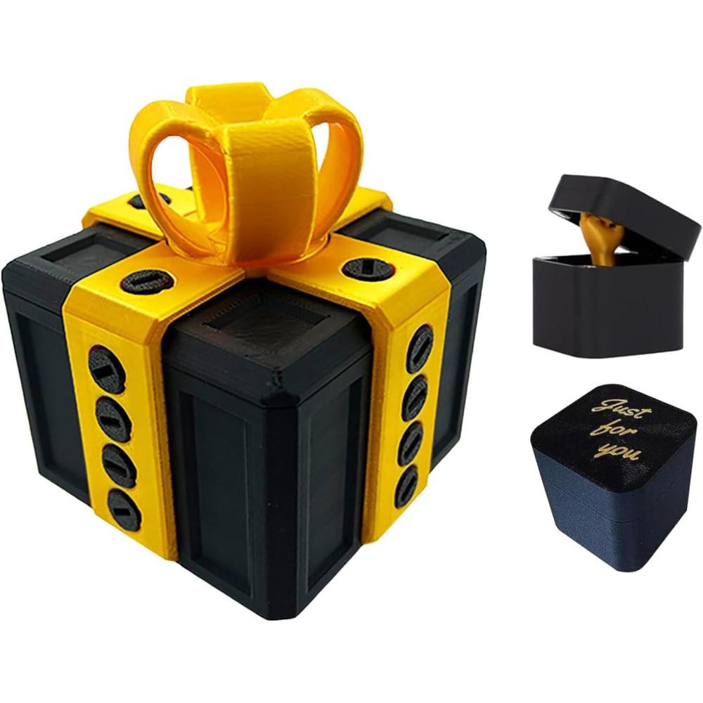 imageBote Cadeau Really Annoying avec rangement torsad et couleurs assorties coffret Bote Surprise Farce et Attrape 3D Figurine Doigt dhonneur Inutile et Dcale pour Anniversaire Nol FtesL