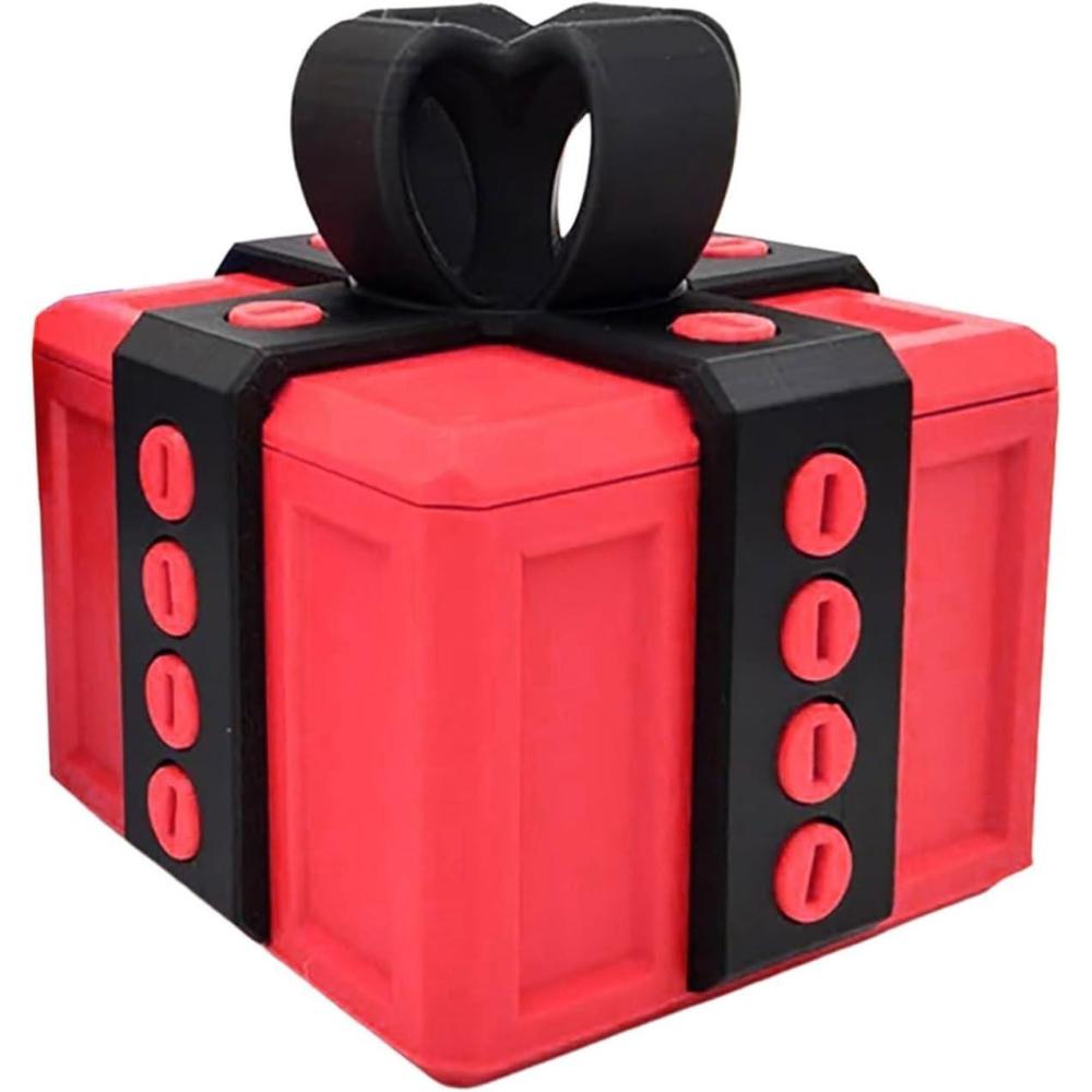 imageGenerisch Bote cadeau 3D amusante pour Nol et anniversaire Avec surprise au majeur Pour enfants et adultes Convient pour les bagues les bonbons les petites surprisesB03