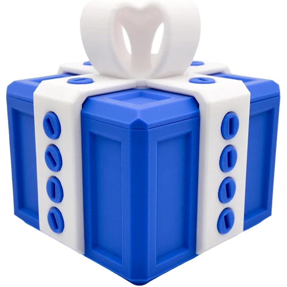 imageGenerisch Bote cadeau 3D amusante pour Nol et anniversaire Avec surprise au majeur Pour enfants et adultes Convient pour les bagues les bonbons les petites surprisesB02