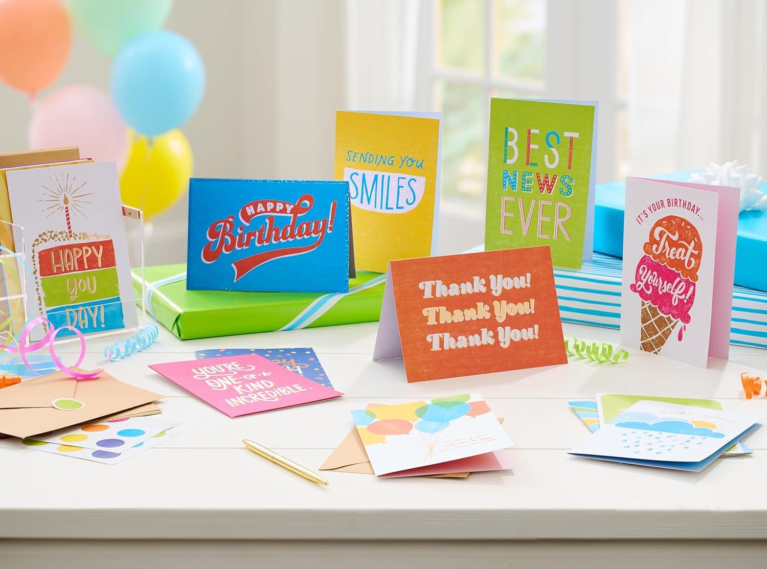 imageAmerican Greetings 20Count All Occasions Card Bundle with Envelopes Birthday Congrats Baby Anniversary Wedding Get Well Support Friendship Thank You and SympathyALL OCCASION 20 CARD BUNDLE
