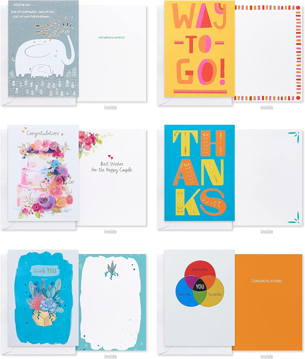 imageUK Greetings Lot de 40 cartes de vux toutes occasions pour luielleami Motifs joyeux avec bote souvenirAssortiment de cartes pour toutes les occasions