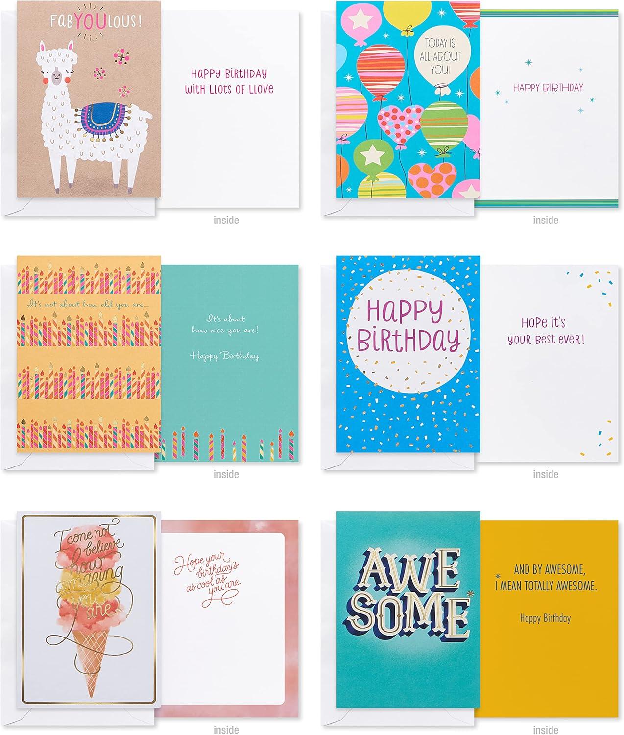 imageUK Greetings Lot de 40 cartes de vux toutes occasions pour luielleami Motifs joyeux avec bote souvenirAssortiment de cartes pour toutes les occasions